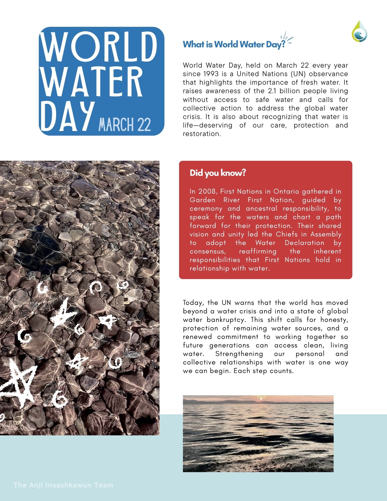 World Water Day Activity Sheet Preview